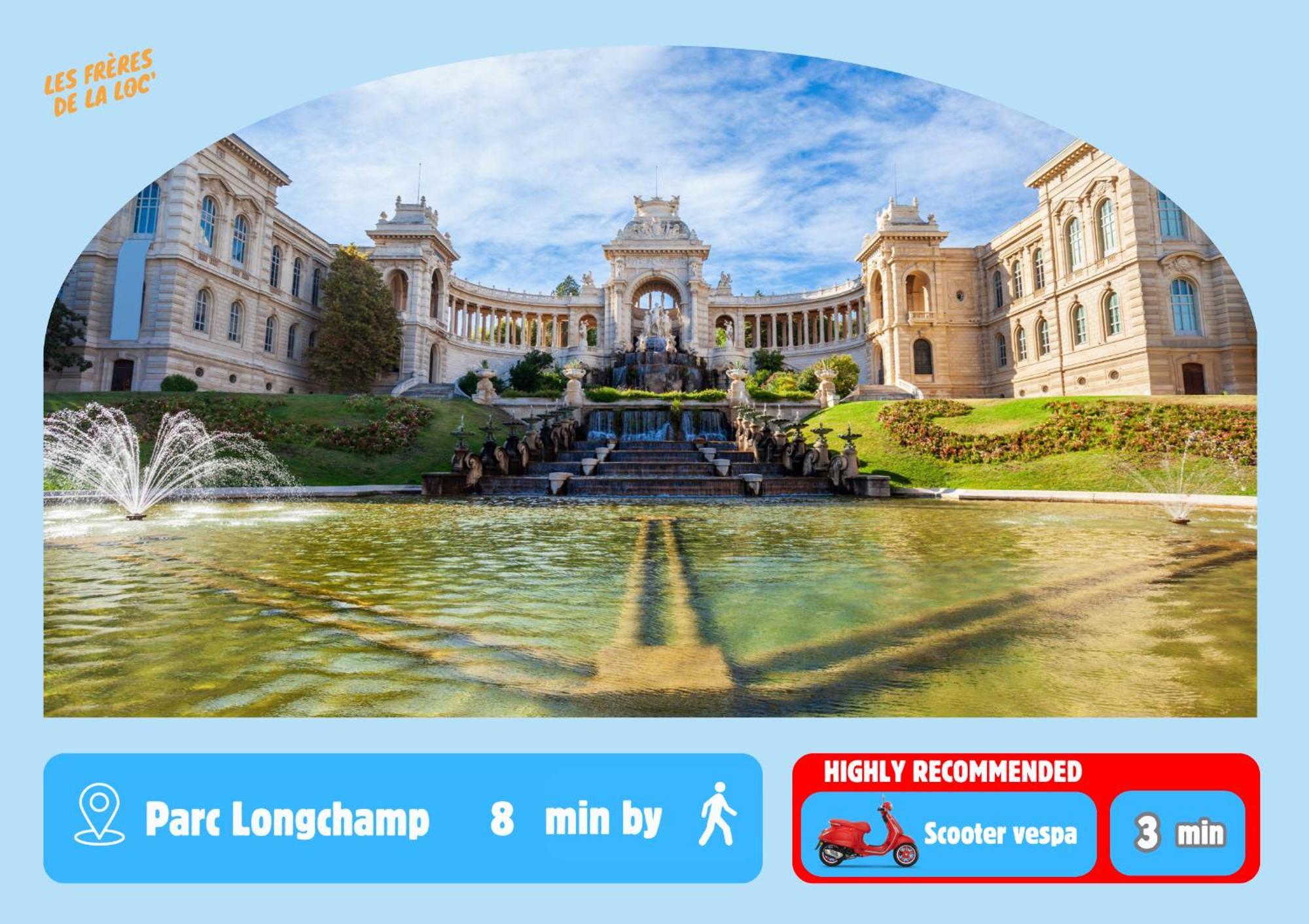 Appartement High Standing - Jardin & Climatisation - Les Freres De La Loc' Marseilles