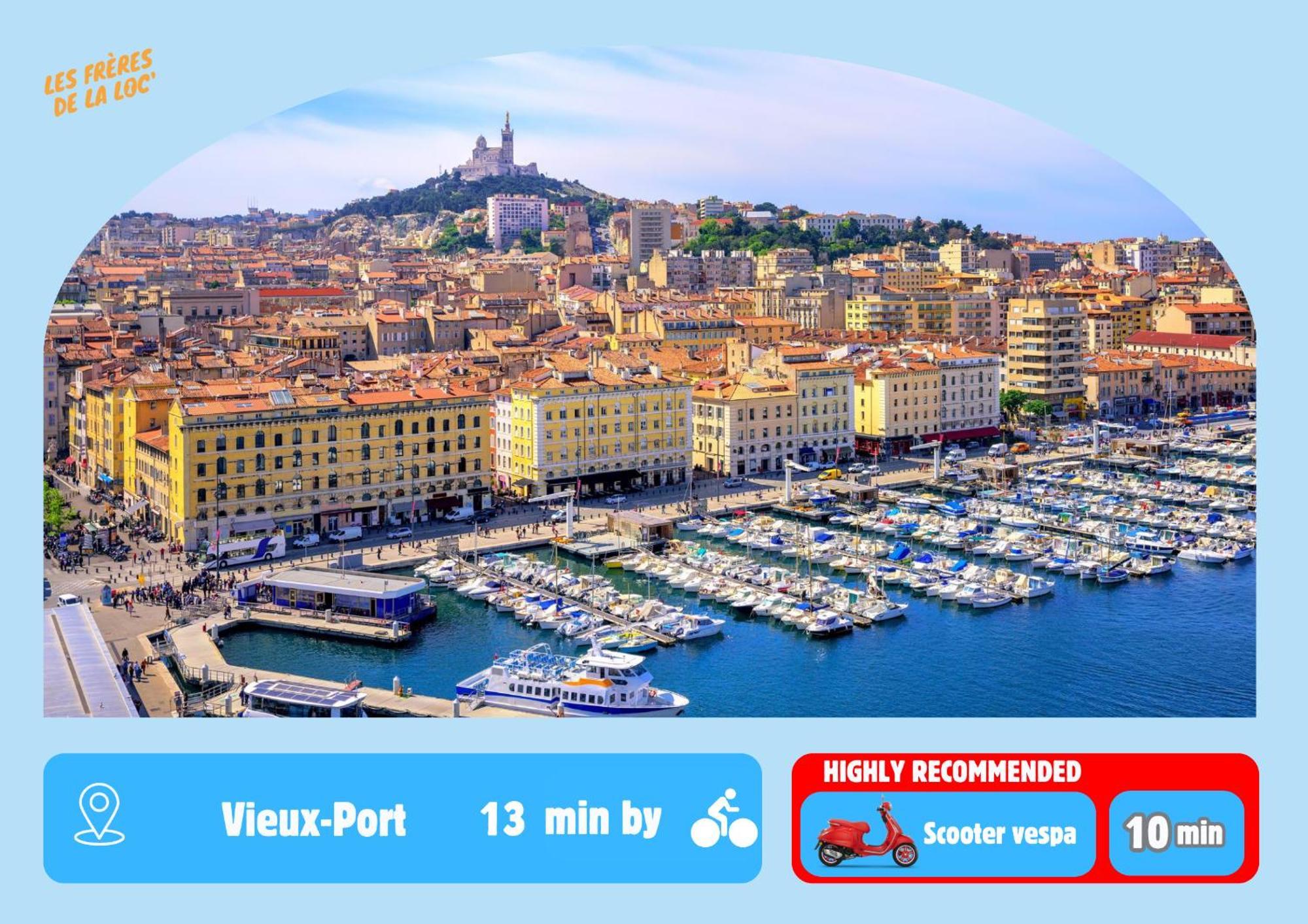 High Standing - Jardin & Climatisation - Les Freres De La Loc' * Marseilles